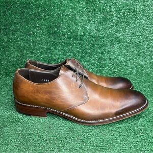 To Boot New York Men's Brown Two-Tone Leather Lace-up Oxford Shoes Size 9
